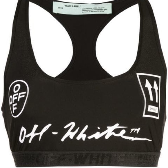 offwhite sports bra